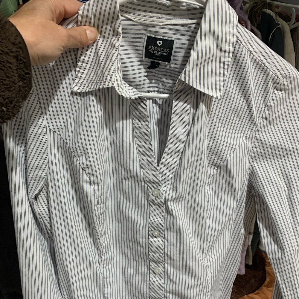 Express striped shirt